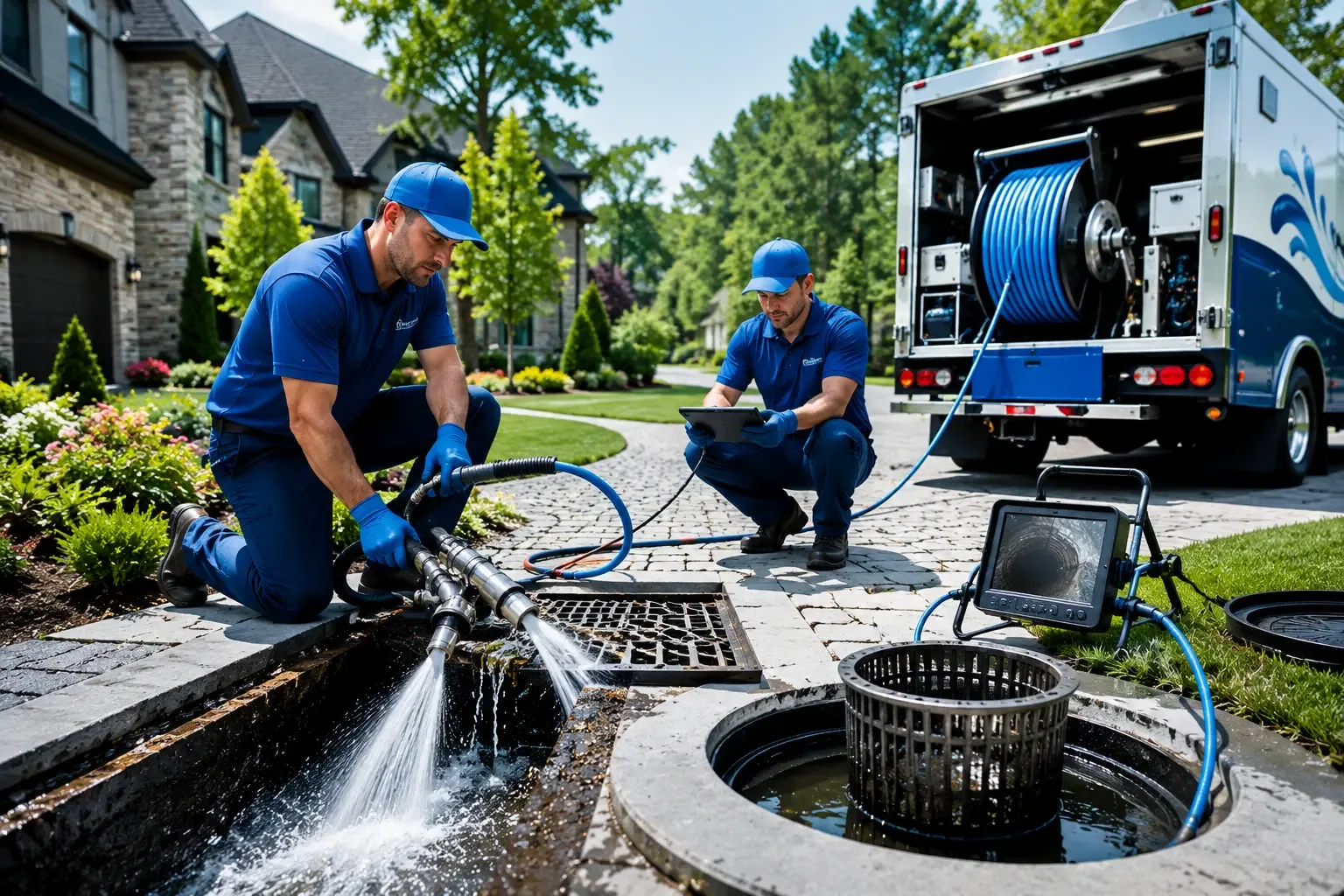 Local outdoor drain cleaning professionals in Caledonia, IL