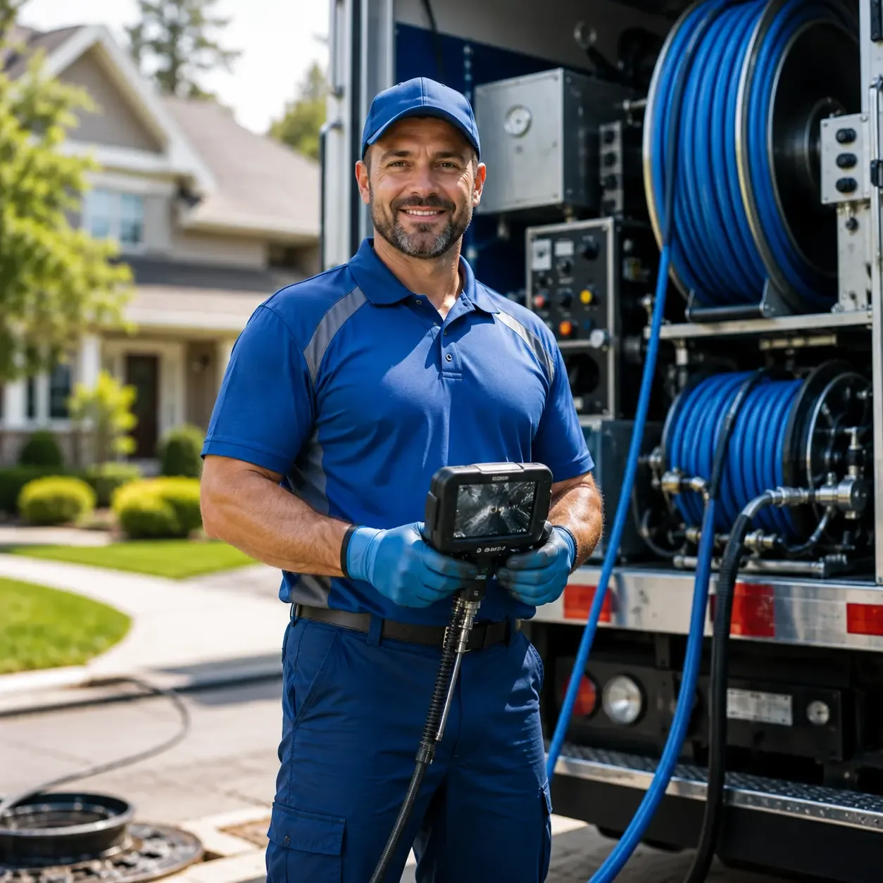 Local outdoor drain cleaning specialists in Caledonia, IL